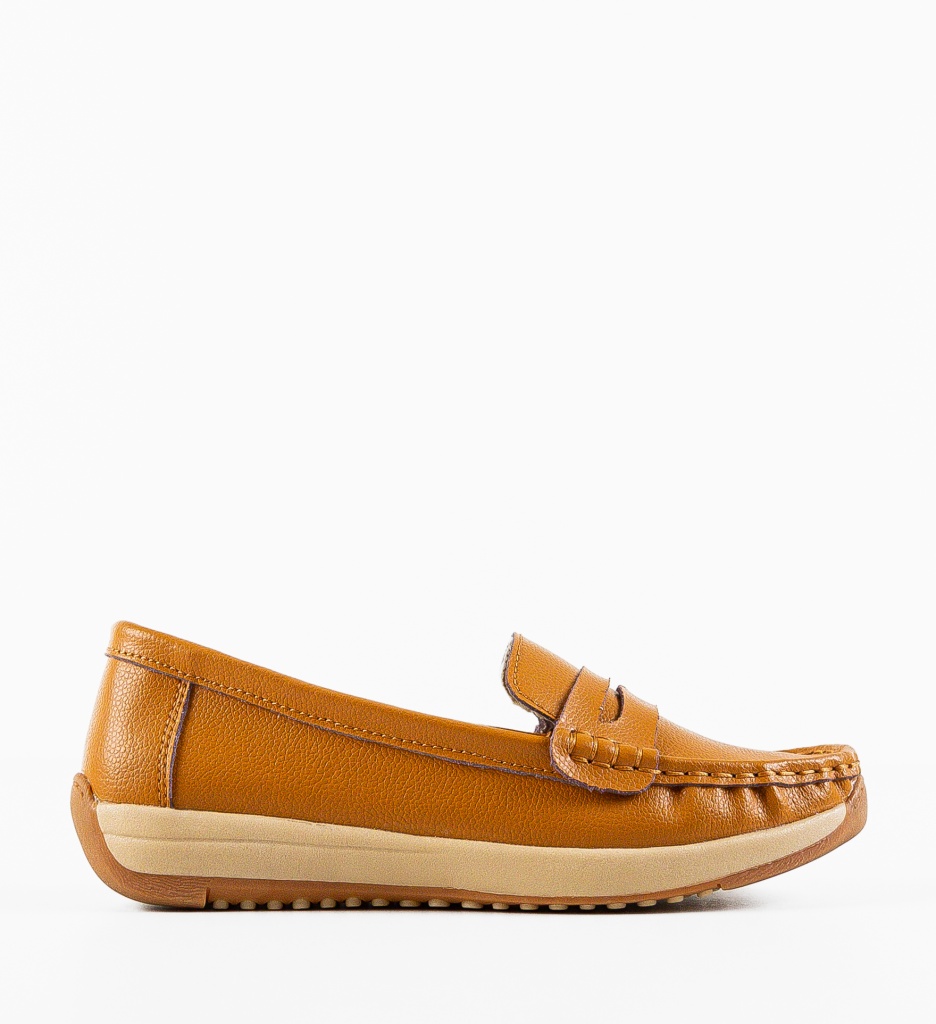 Pantofi Casual Camel - Confort Zilnic Garantat - imagine 4