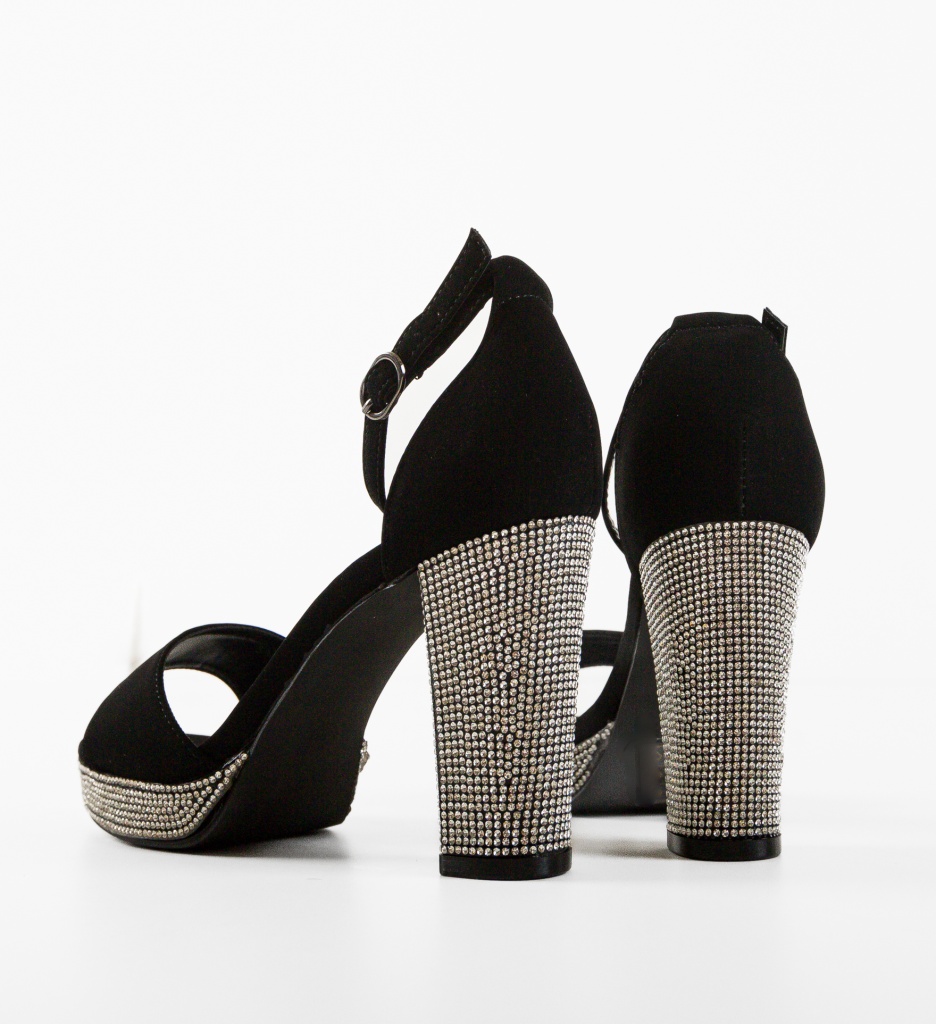 Sandale Omegon Negre - Eleganță și Stil - imagine 5