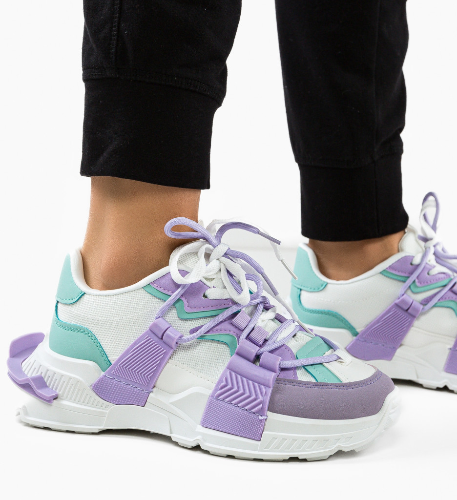 Sneakers Dama Tucker Mov - Confort si Stil