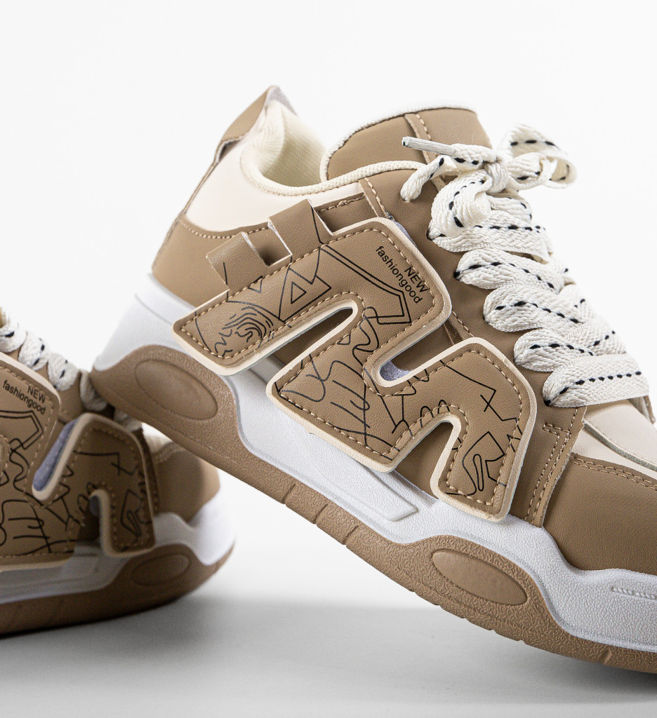 Sneakers Dama Kamal Khaki | Confort si Stil - imagine 7