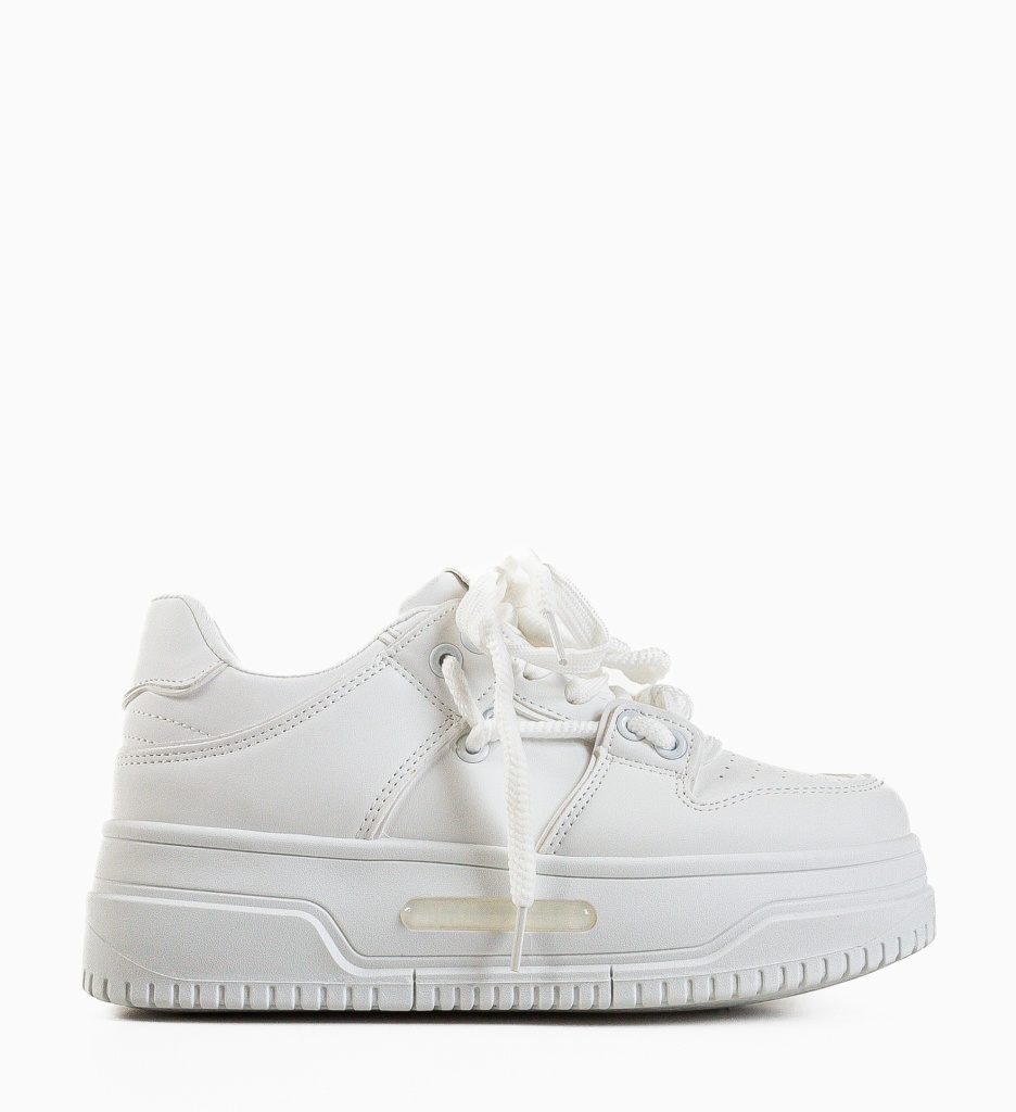 Sneakers Dama Kerim Albi | Confort și Stil - imagine 5