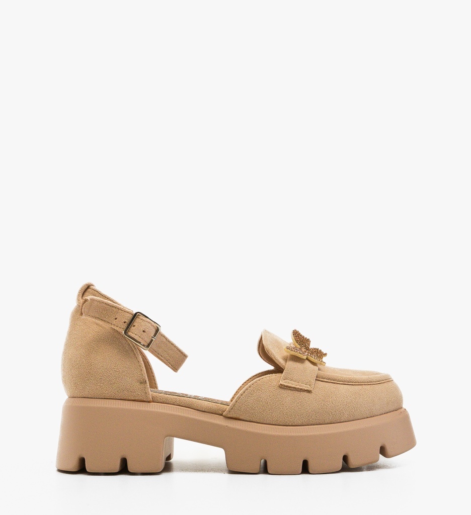 Pantofi Casual Polly Bej - Confort și Stil - imagine 6