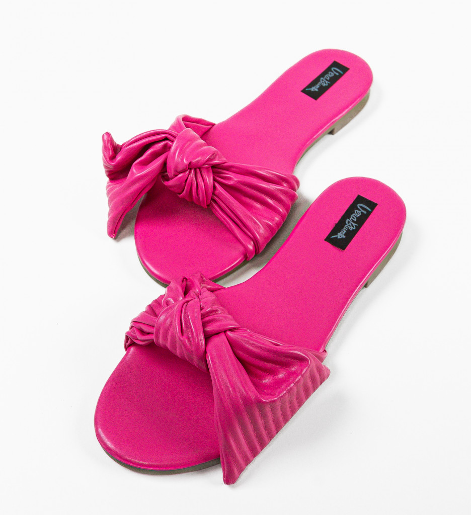 Papuci Barclay Fuchsia - Confort și Stil - imagine 7
