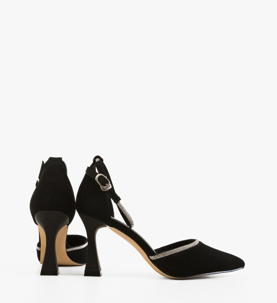 Pantofi Yamal Negri Depurtat - Eleganță - imagine 5