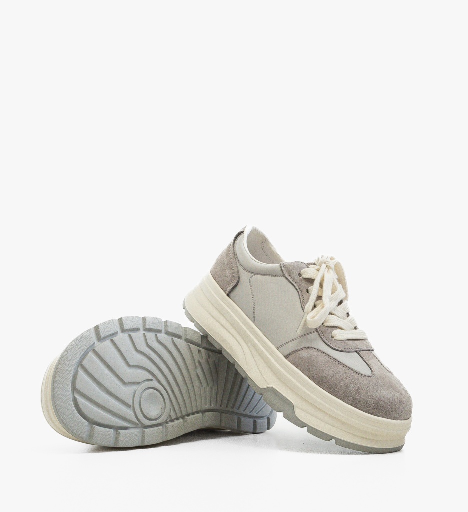 Sneakers Dama Dynal Gri - Confort Sport - imagine 7