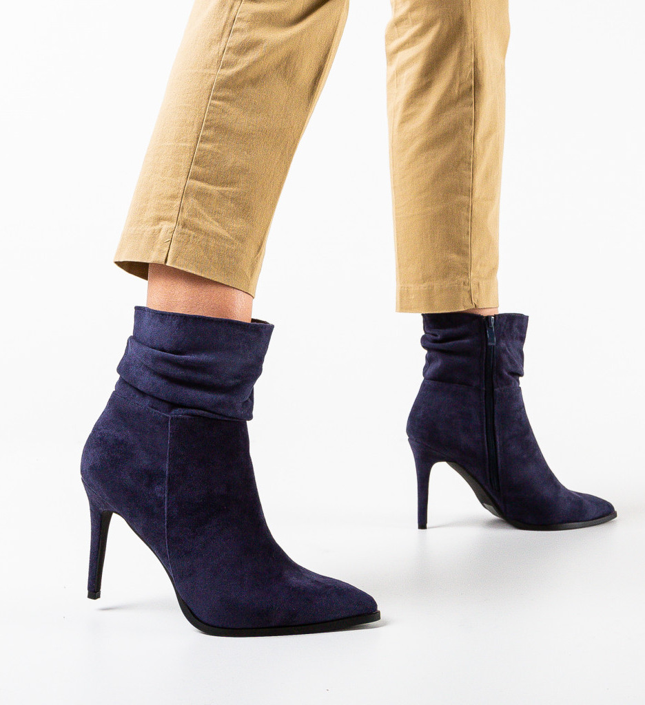 Botine Dama Ving Bleumarin | Eleganță și Stil