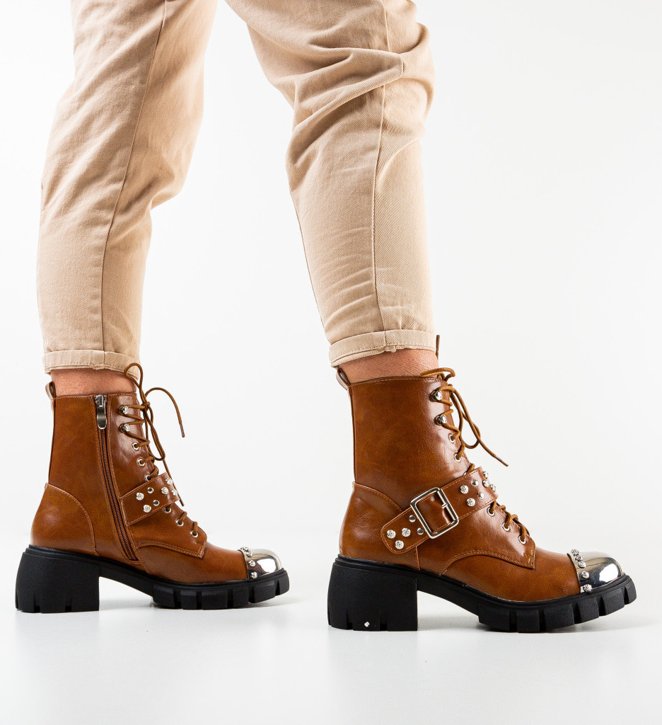 Ghete Darragh Camel | Eleganță și Confort - imagine 2