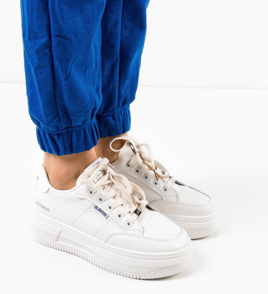Sneakers Dama Guno Bej | Confort și Stil - imagine 2