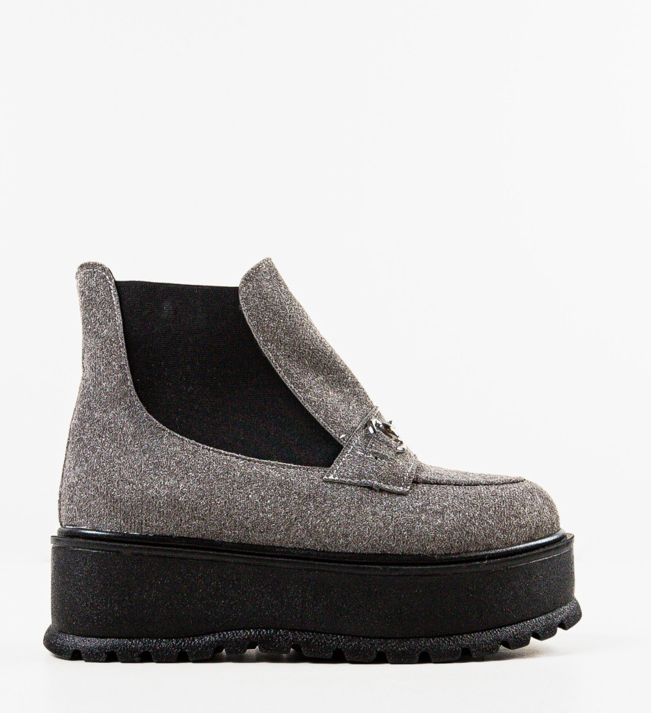 Ghete Dama Samir Gri - Stil si Confort Urban - imagine 4