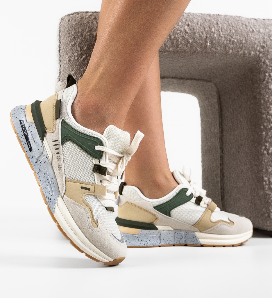 Sneakers Beyond Gri - Confort și Stil Urban - imagine 3
