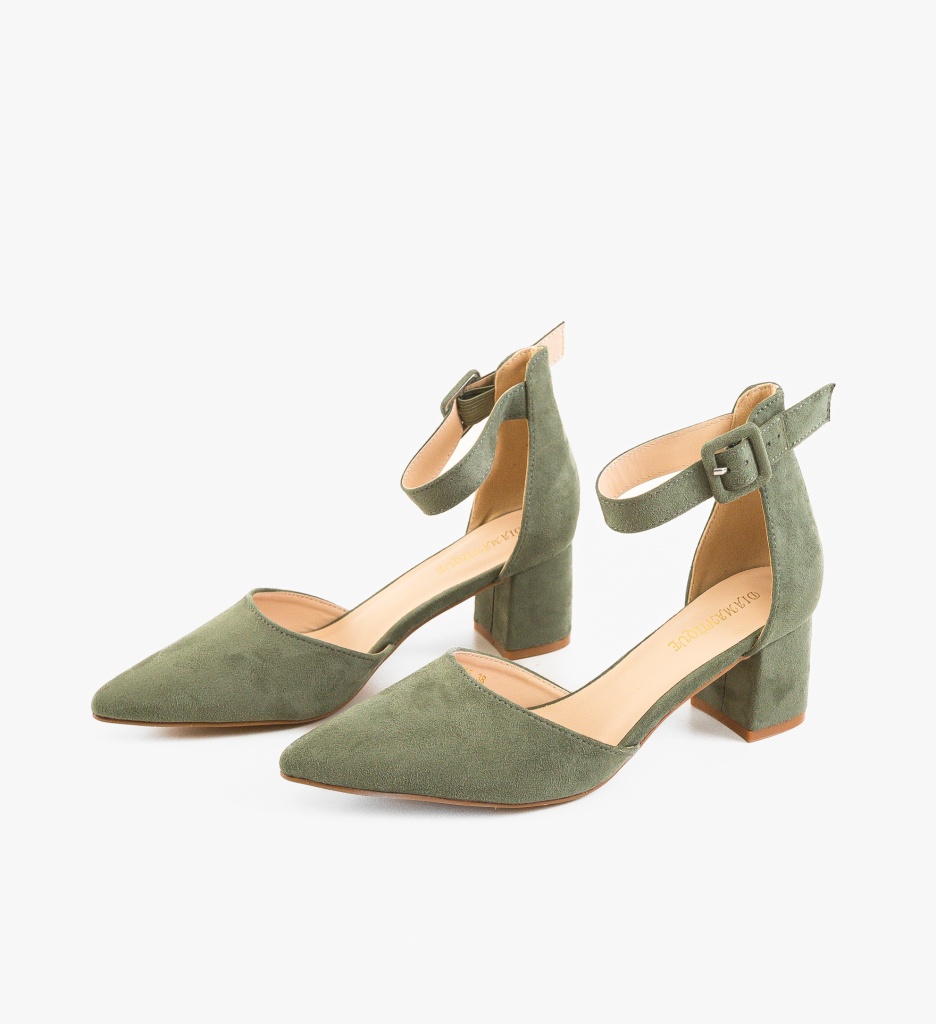 Pantofi dama Cain Verzi | Eleganți și Moderni - imagine 3