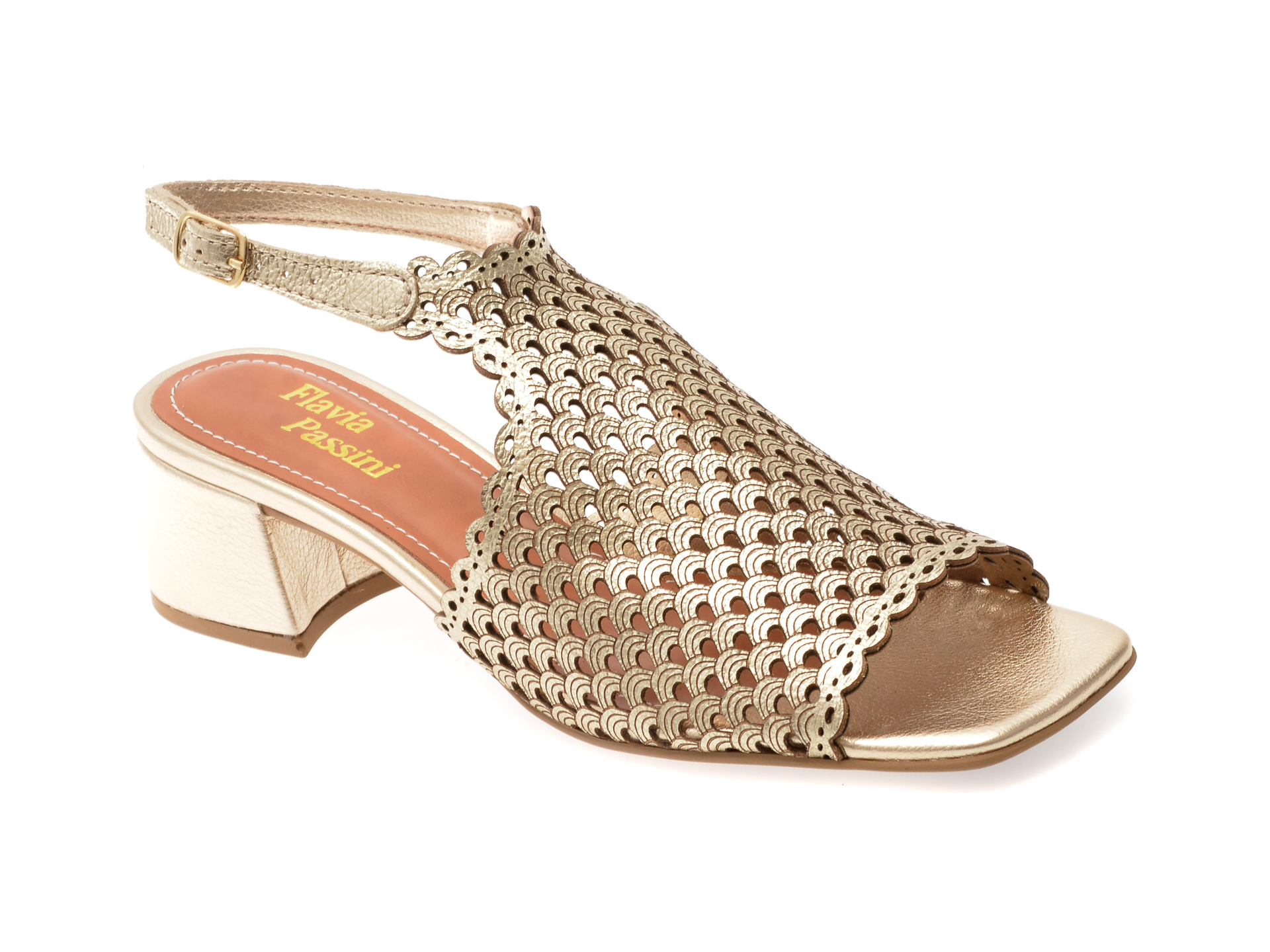 Sandale Aurii Flavia Passini | Eleganță și Stil