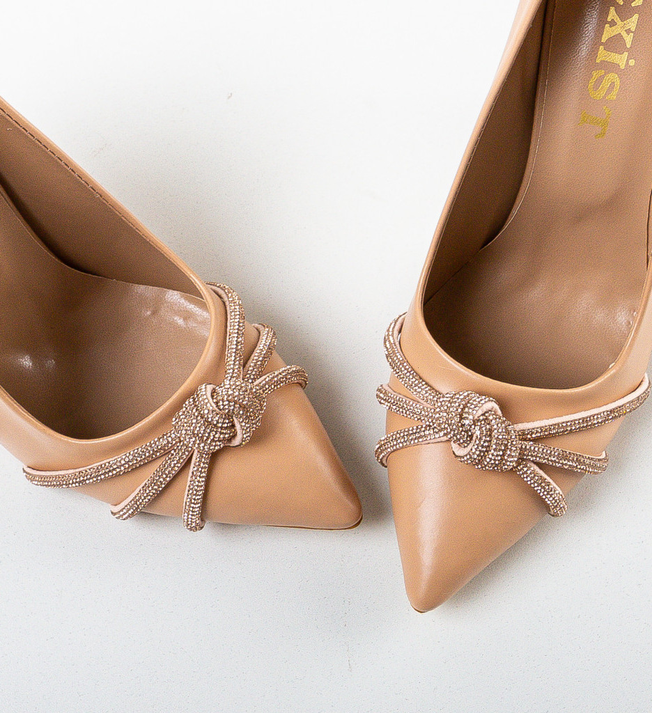 Pantofi Mogles Bej | Eleganță și Stil - imagine 8