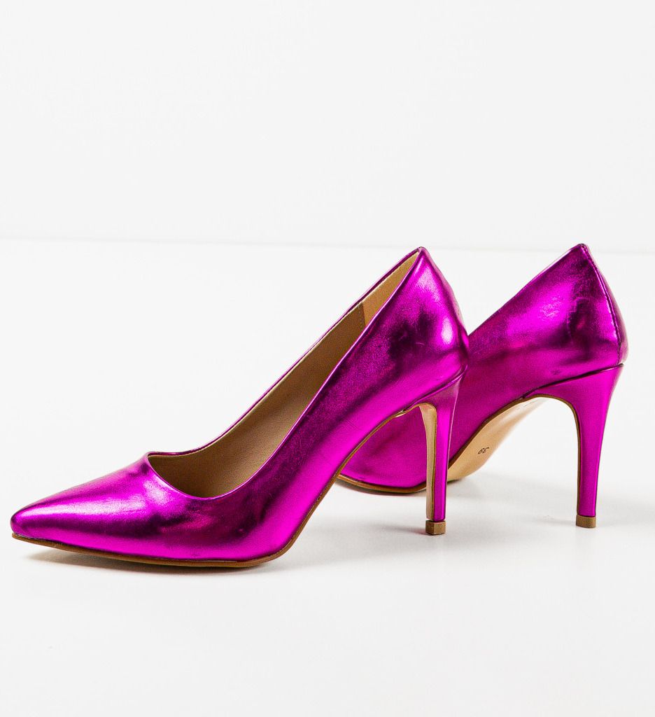 Pantofi cu Toc Weps Fuchsia | Look Elegant - imagine 8