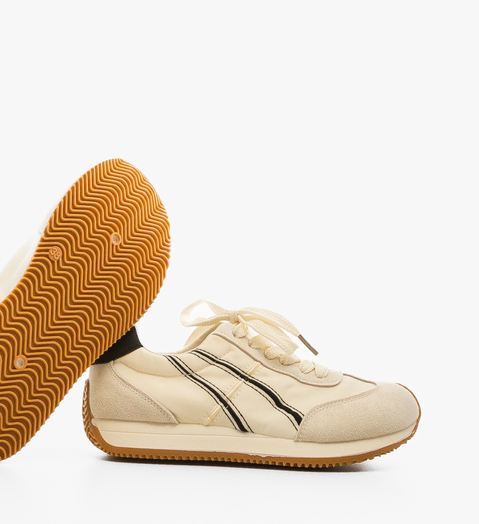Sneakers Dama Ruben Bej | Confort și Stil