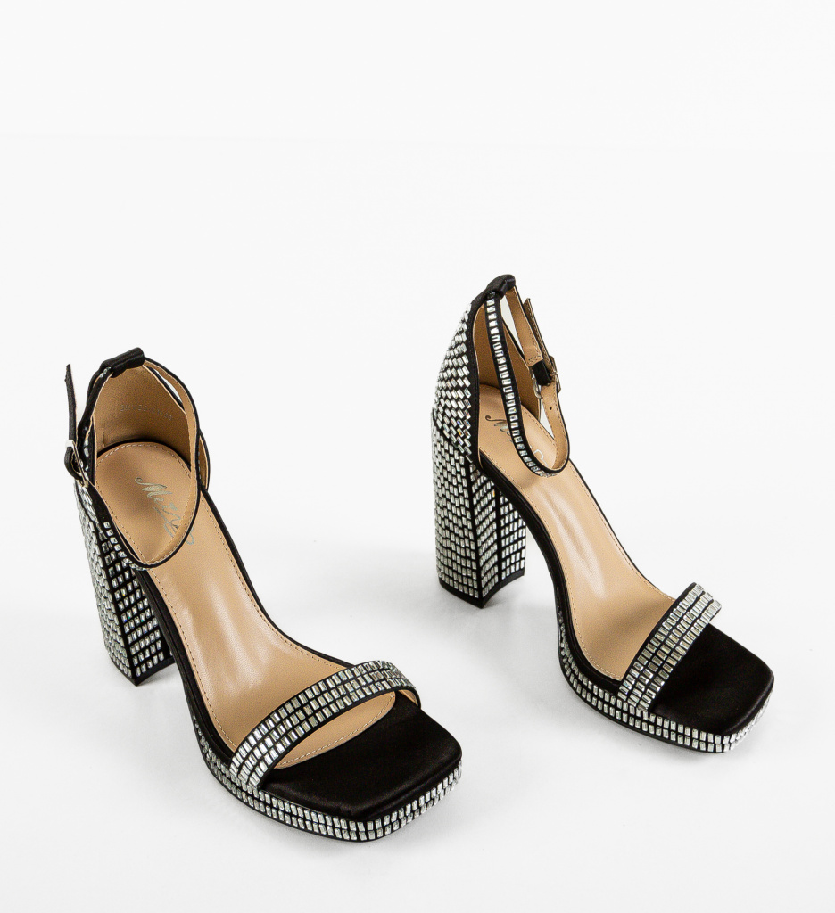 Sandale Toc Breda Negre | Eleganță și Stil - imagine 7