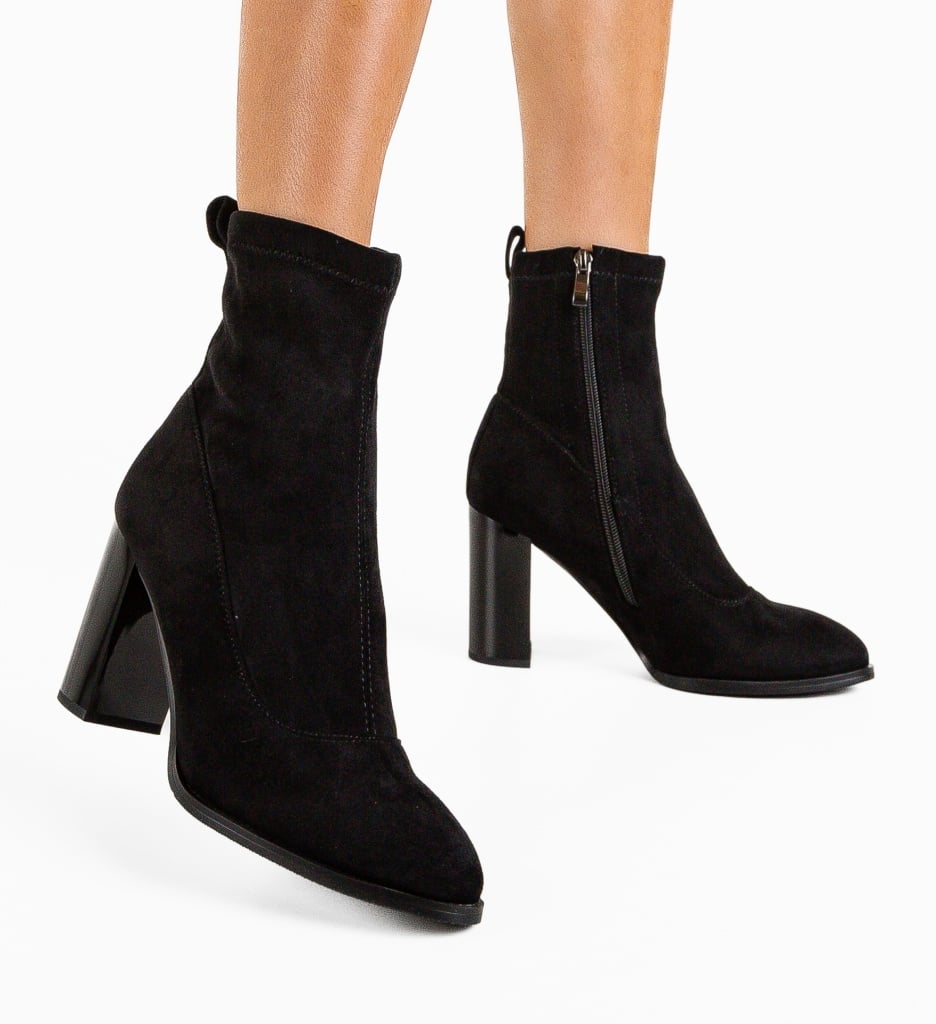 Botine Dama Tagada Negre | Eleganță și Confort