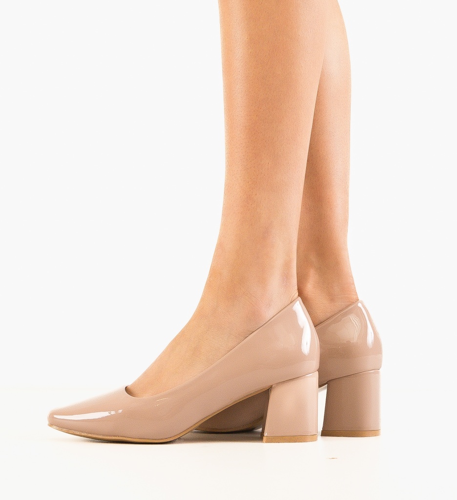Pantofi Nieve Nude - Eleganță și Confort - imagine 2