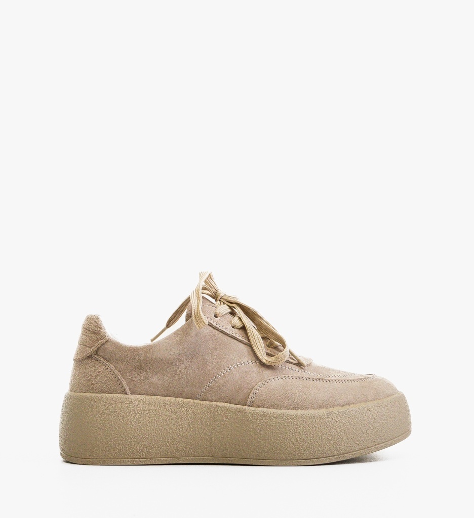 Sneakers Brittni Gri: Confort și Stil Urban - imagine 5