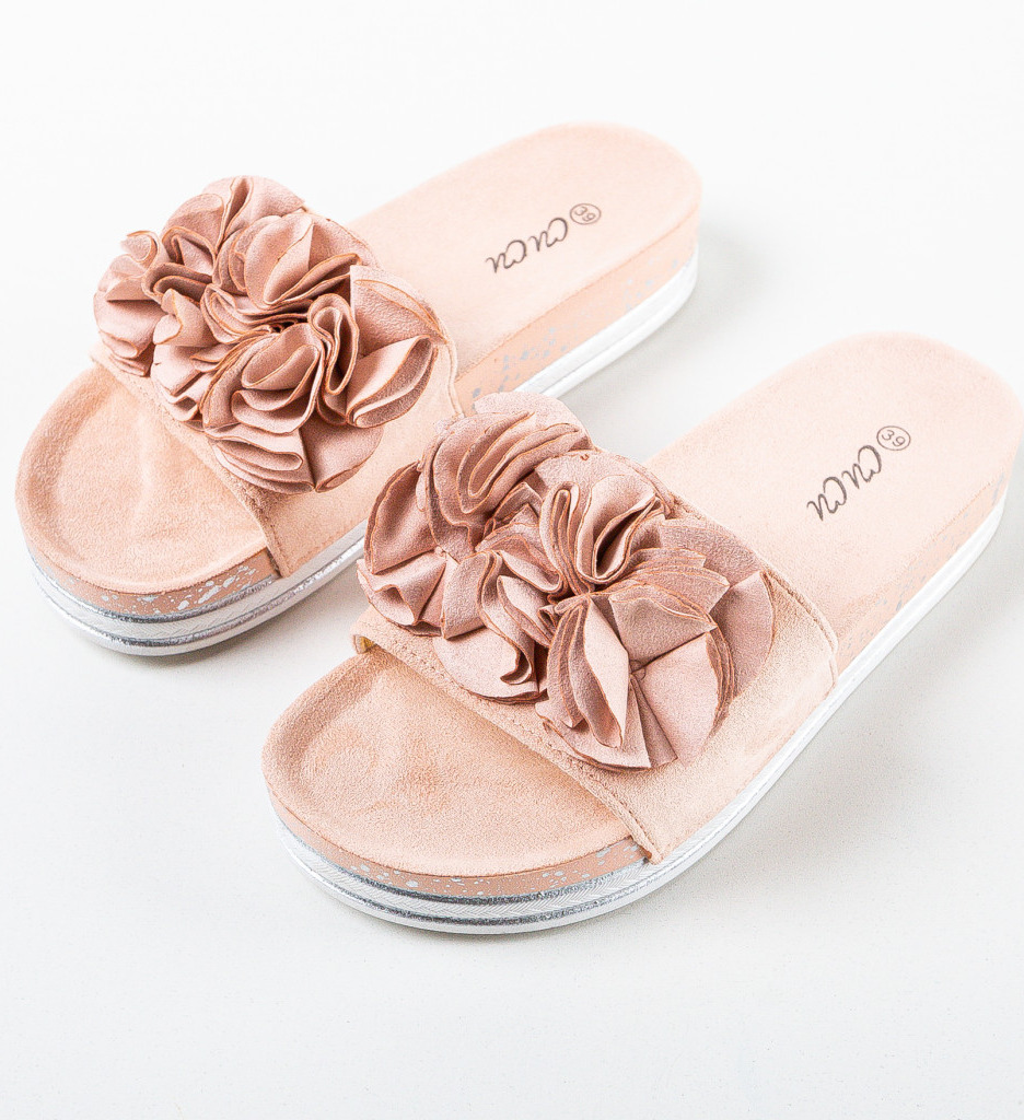 Papuci dama Kaydee Roz - Sandale Confortabile - imagine 6