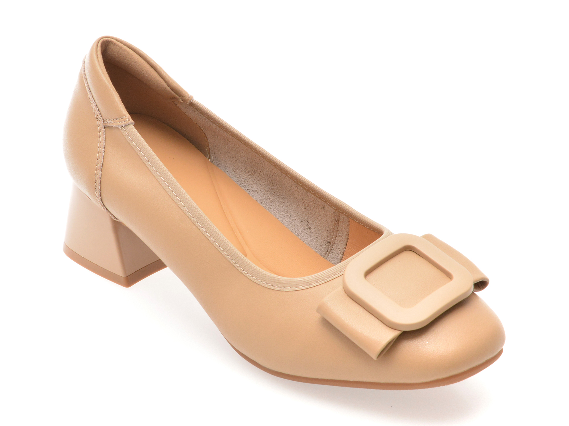Pantofi Flavia Passini Nude din Piele Naturală