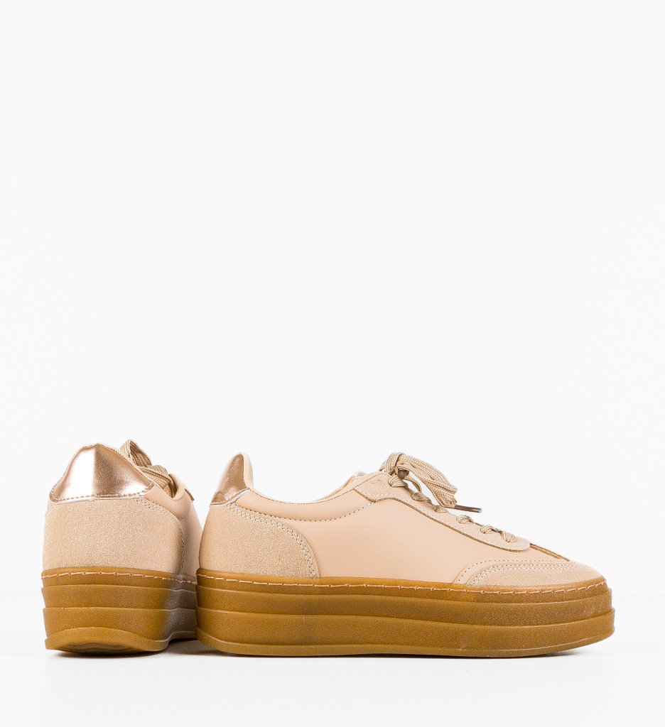 Sneakers Jaswin Khaki | Confort și Stil Urban - imagine 6
