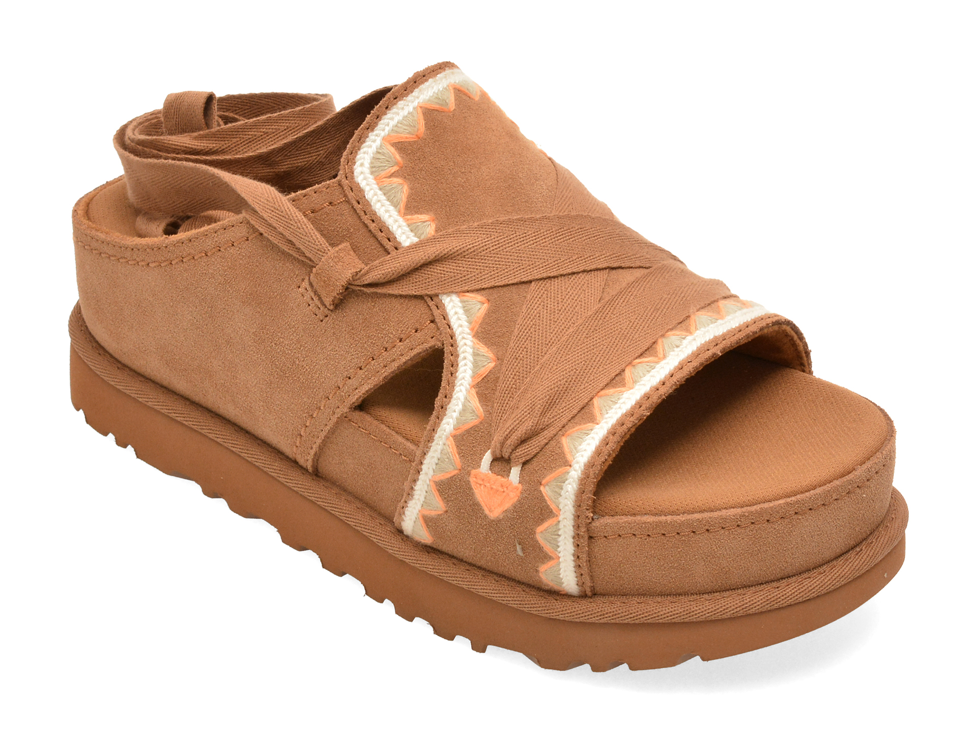 Sandale UGG Goldenstar Artistitch Maro Piele