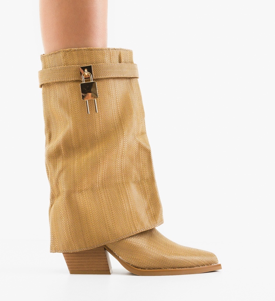 Botine Dama Raffa Bej - Eleganță și Confort - imagine 5