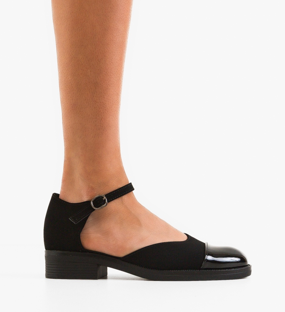 Pantofi Casual Daffe Negri | Confort & Stil - imagine 6