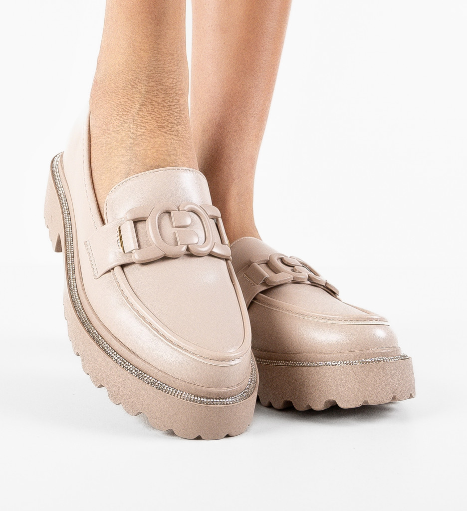 Pantofi Casual Layton Bej - Confort și Stil Zilnic - imagine 2