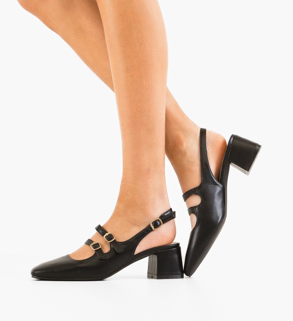 Pantofi Dama Wiktor Negri cu Toc - Eleganță și Stil - imagine 2