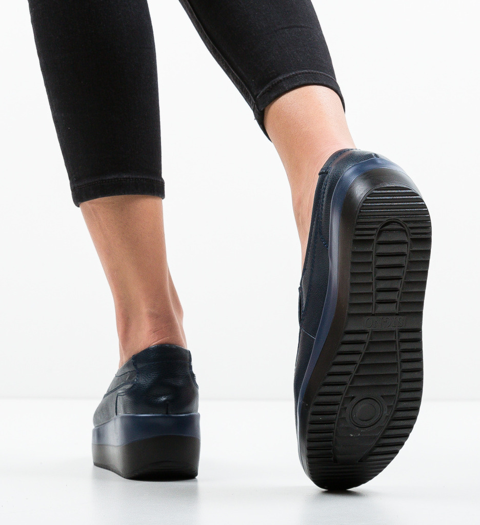 Pantofi Casul Freeman Bleumarin | Confort și Stil - imagine 3