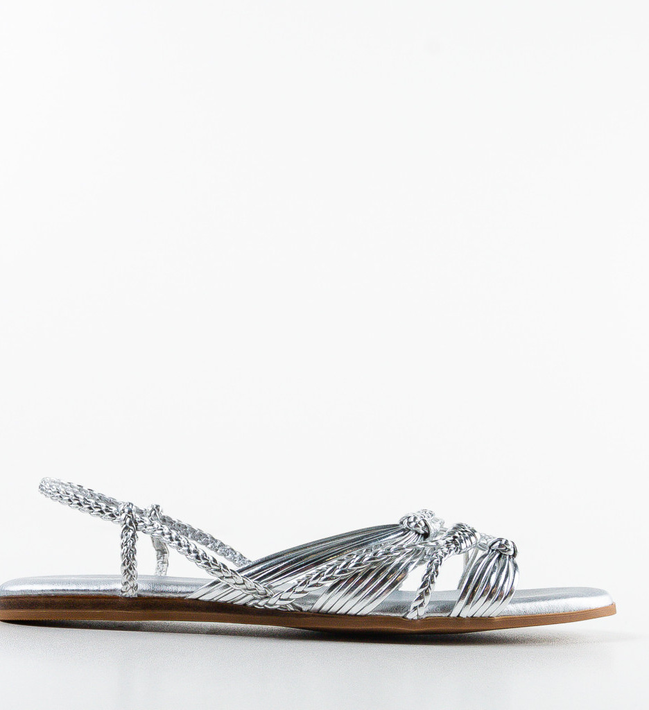 Sandale Dama Jiko Argintii | Eleganta si Stil - imagine 4