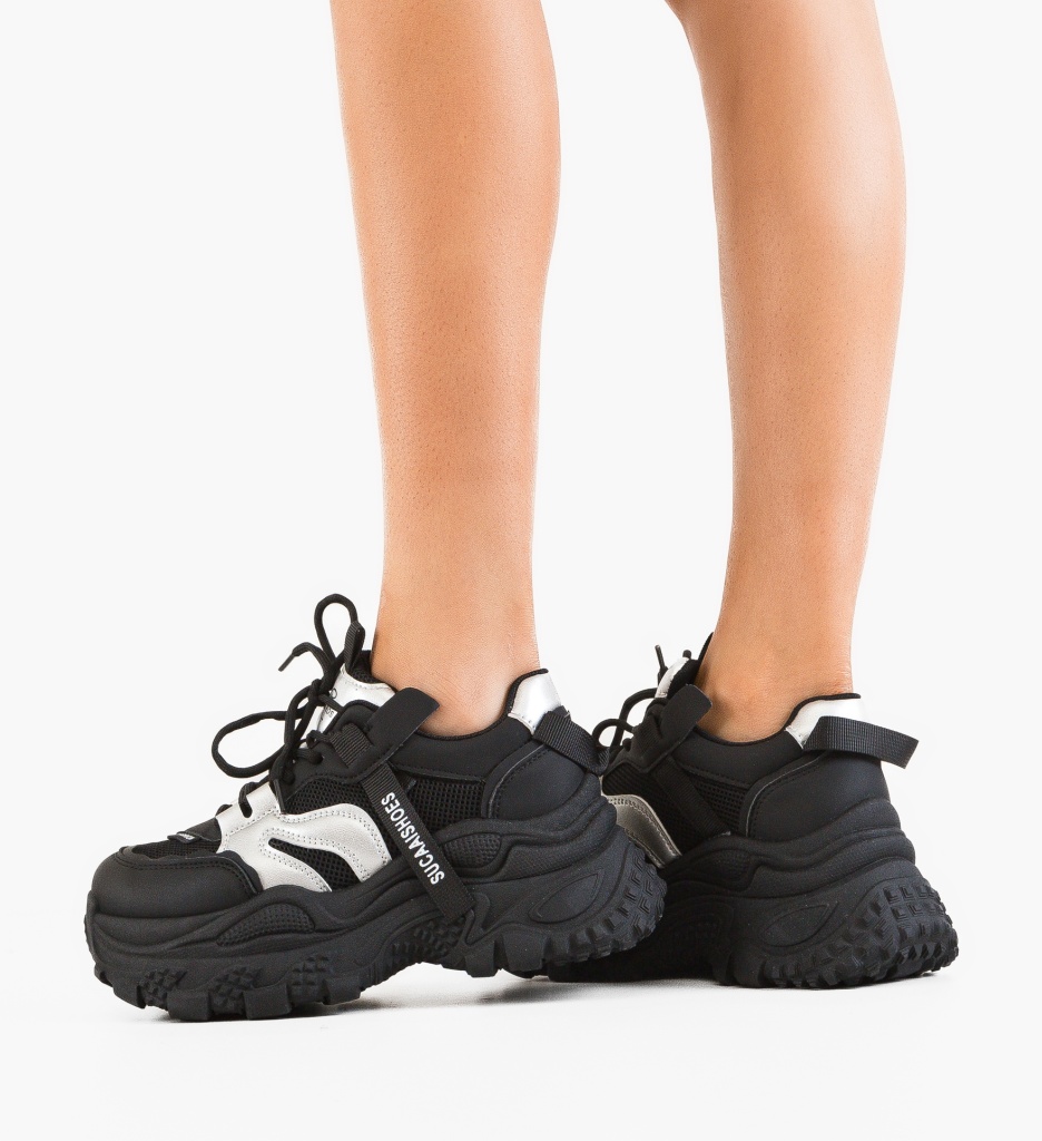 Sneakers Ricmo Negri - Confort și Stil Sport - imagine 2