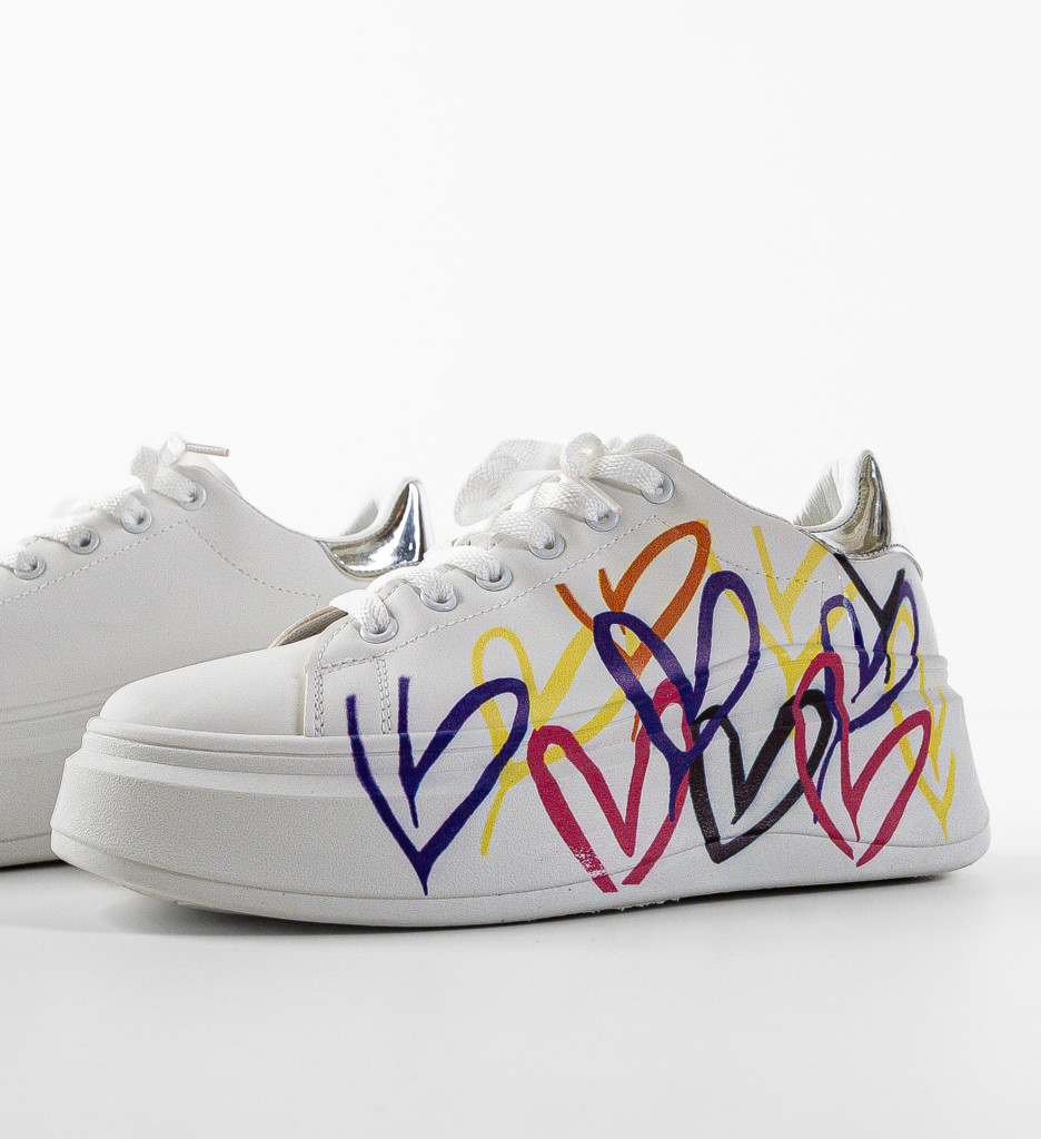 Sneakers Argentina Argintii | Confort și Eleganță - imagine 5
