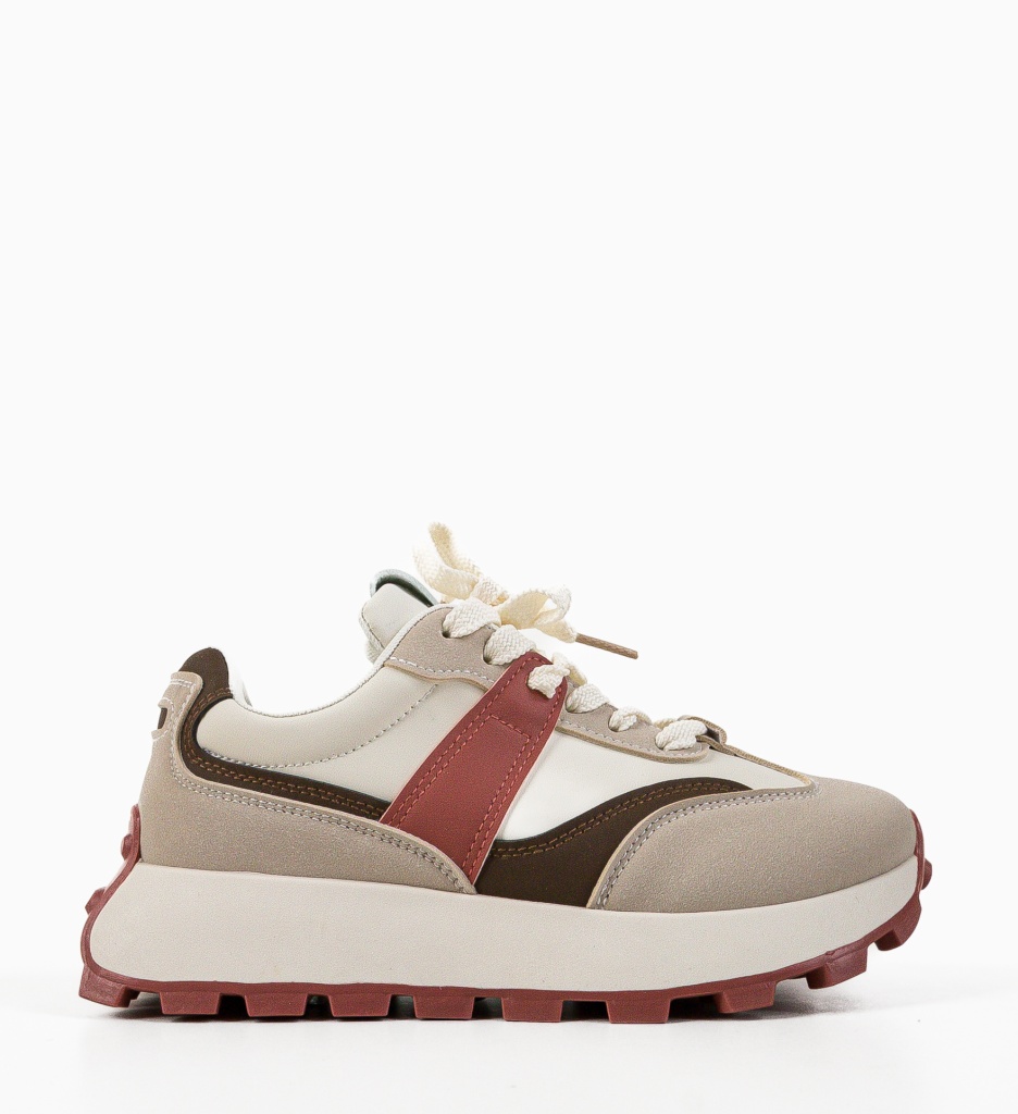 Sneakers Dama Shon Roz - Confort și Stil Urban - imagine 2