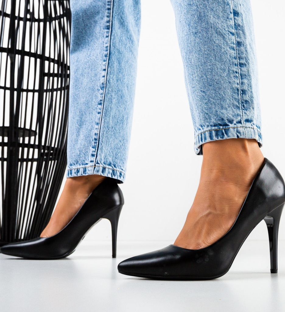 Pantofi cu toc Karam Negri - Eleganță maximă - imagine 3