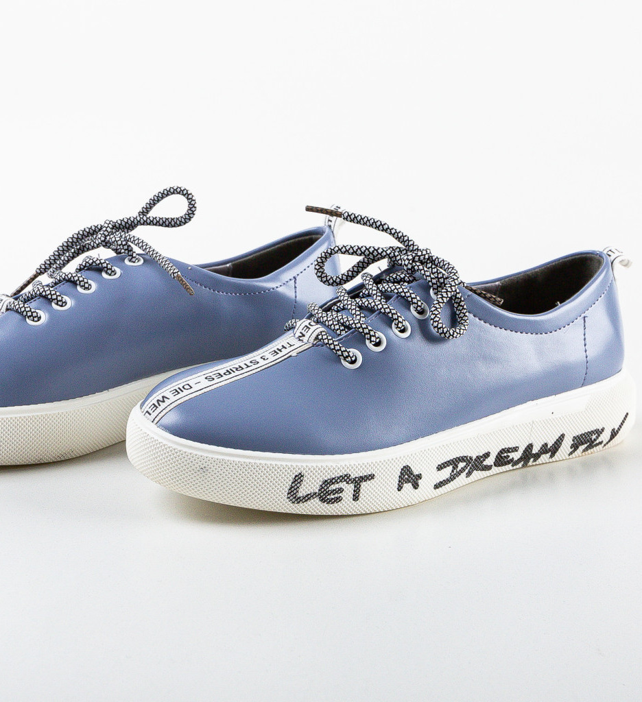 Pantofi Casual Honga Albaștri - Confort și Stil - imagine 6