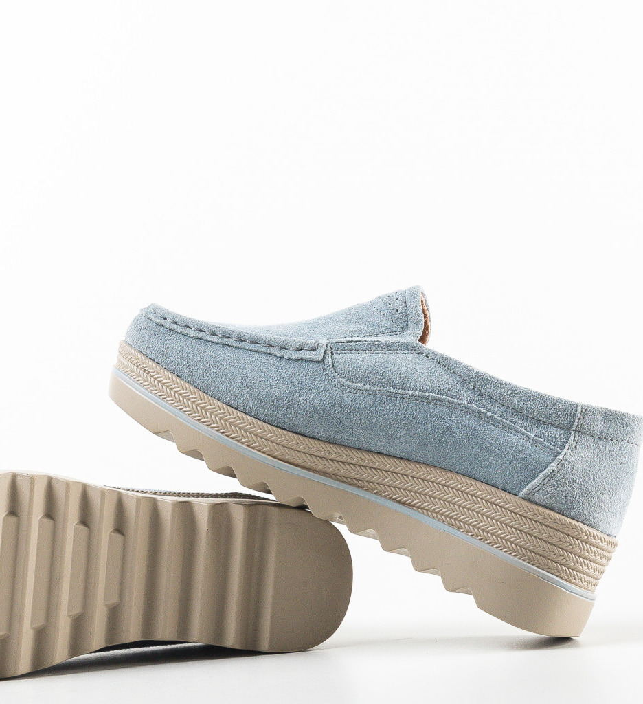 Pantofi Casual Smirno Albastri - Confort și Stil - imagine 7