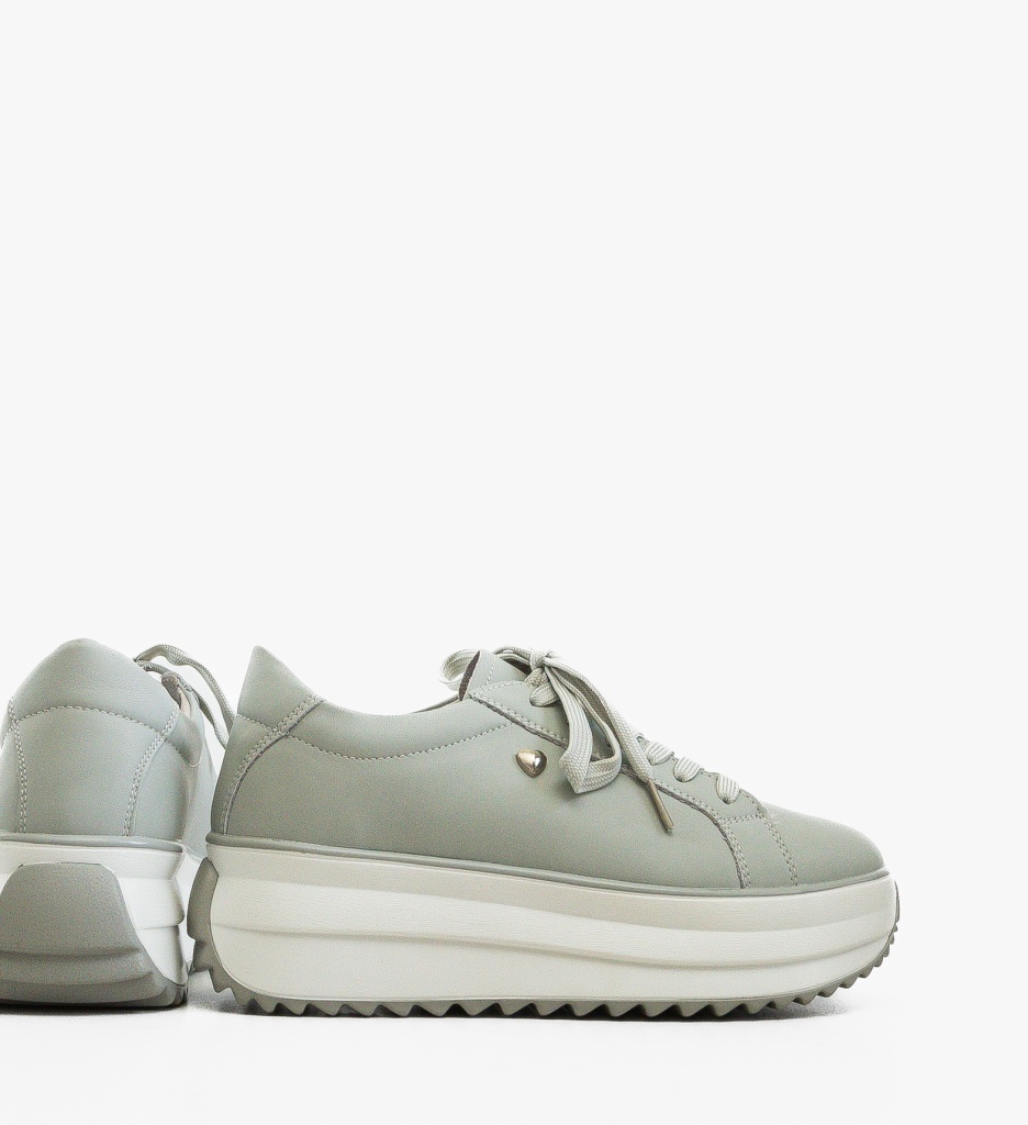Sneakers Dama Arioami Gri - Confort Stilat - imagine 2