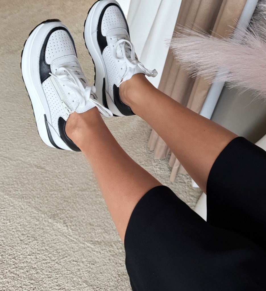 Sneakers Dama Muskk Negri - Confort și Stil - imagine 7