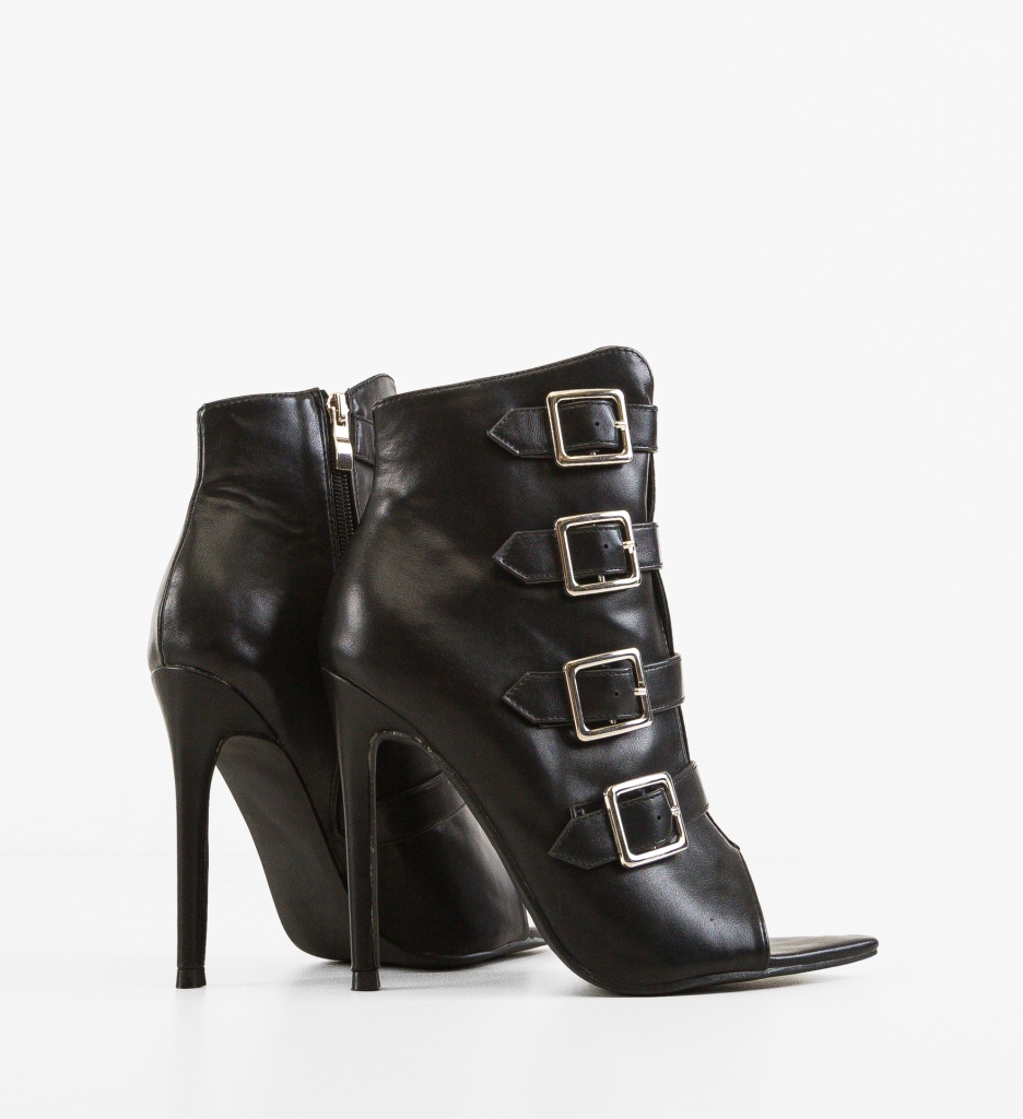 Botine Dama Aoife Negre - Eleganță și Confort - imagine 3