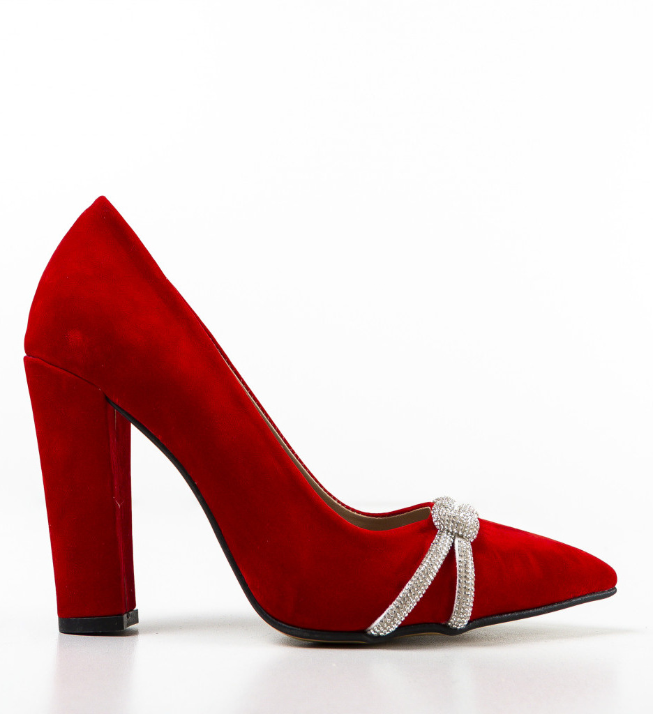 Pantofi Tuty Rosii - Eleganță și Stil Feminin - imagine 4