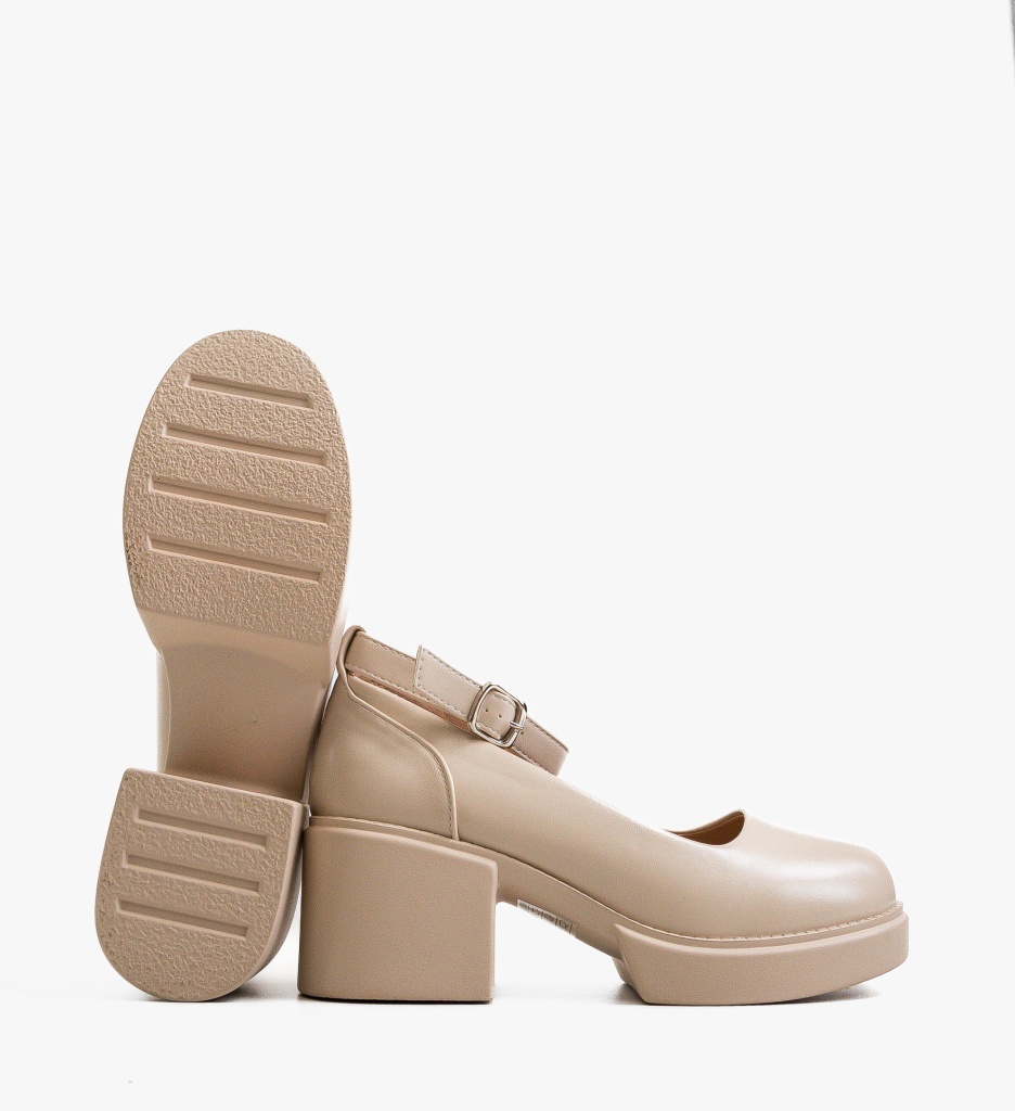 Pantofi dama Grima Bej - Eleganță și confort - imagine 5