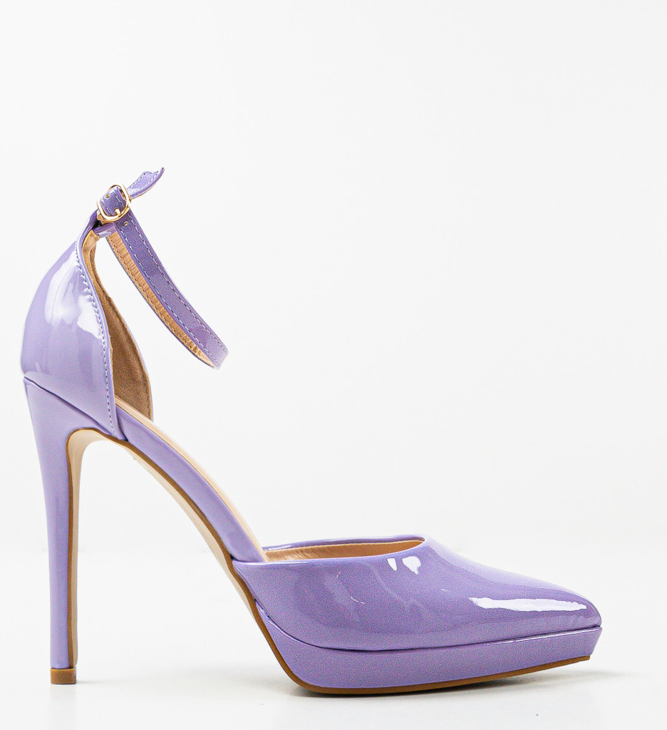 Pantofi Dama Fernanda Mov | Eleganță Asigurată - imagine 3