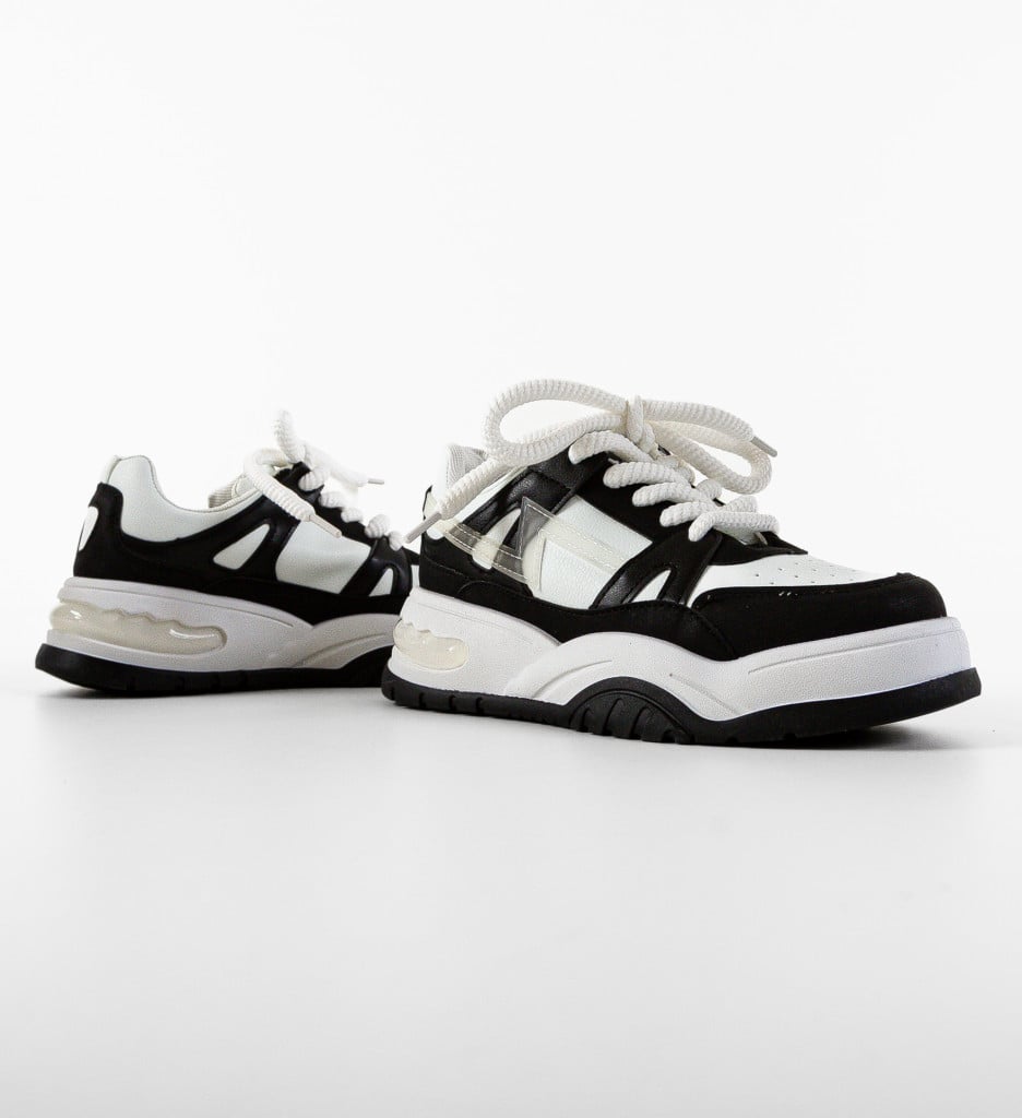 Sneakers Dama Ametist Negri | Confort și Stil - imagine 9