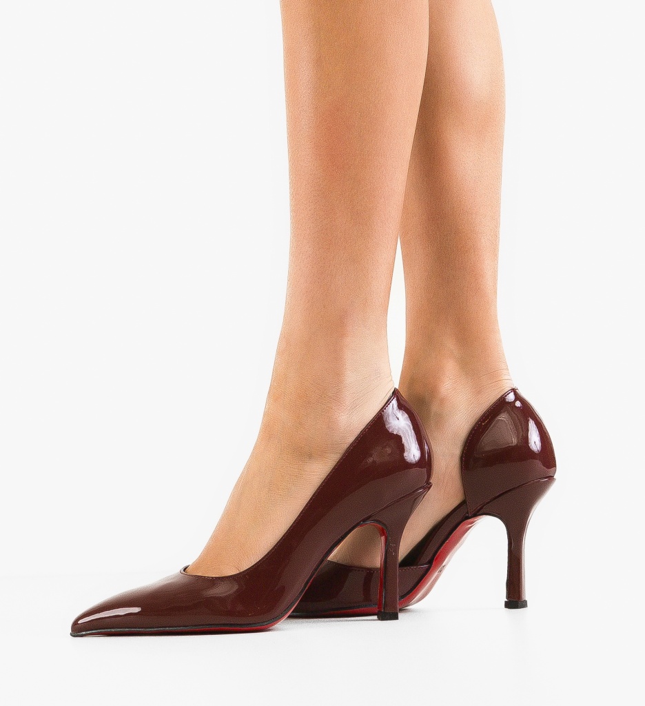 Pantofi Stiletto Krol Grena - Eleganță și Stil - imagine 2