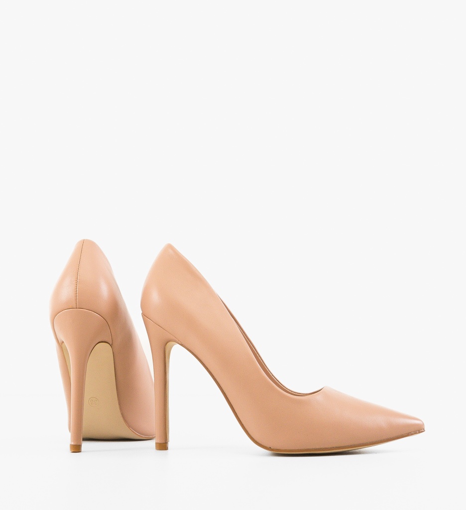 Pantofi Chance Nude cu Toc - Eleganță și Stil - imagine 4