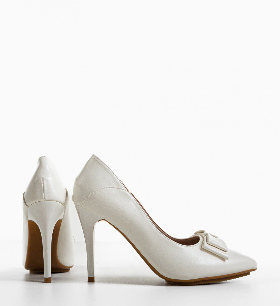 Pantofi Kalika Albi - Eleganță și Stil - imagine 9