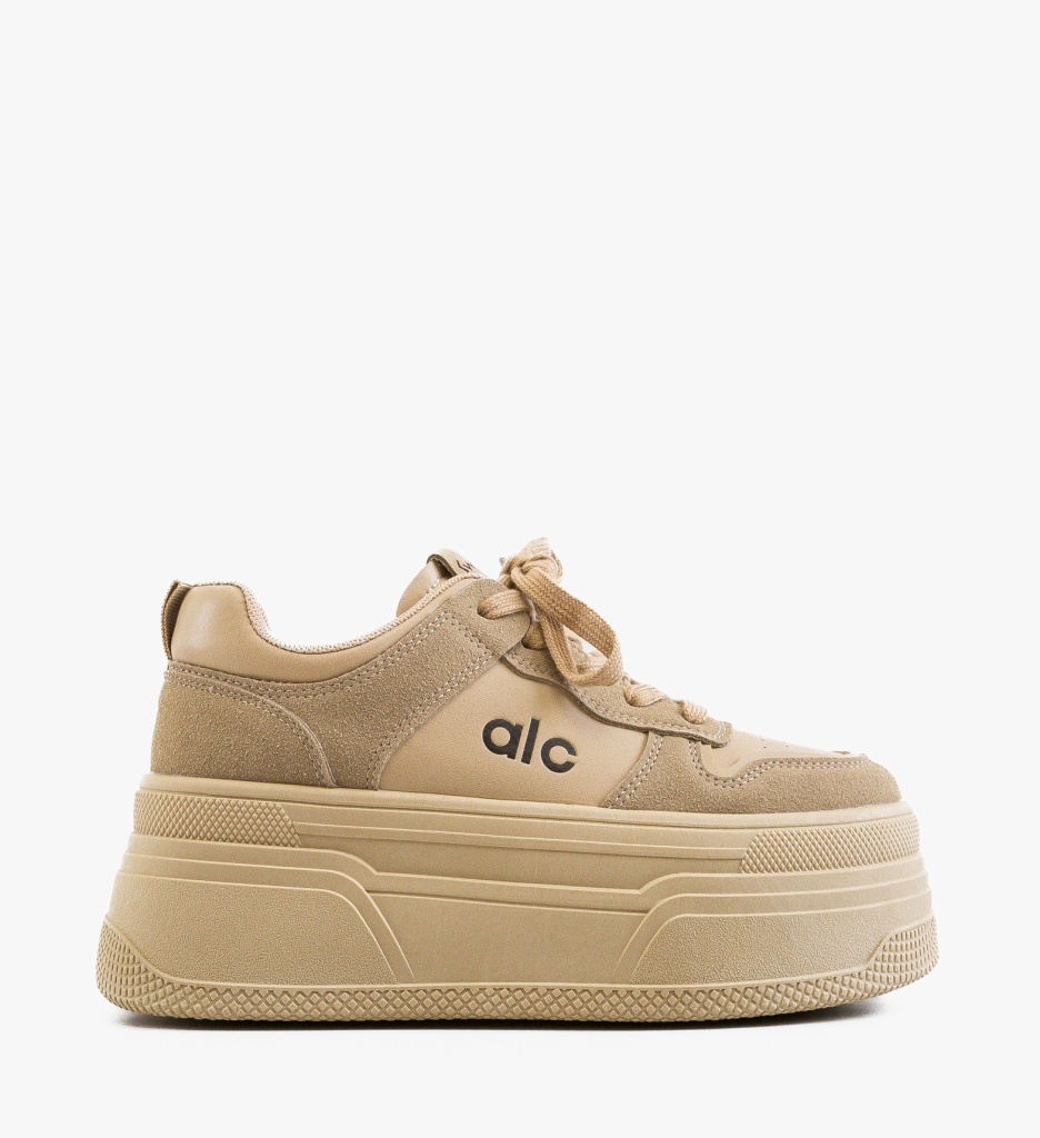 Sneakers Dama Dareva Khaki - Confort Stilat - imagine 6